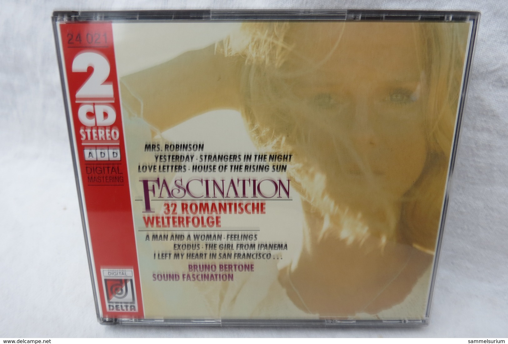 2 CDs "Bruno Bertone Und Seine 100 Geigen" Fascination 32 Romantische Welterfolge - Strumentali