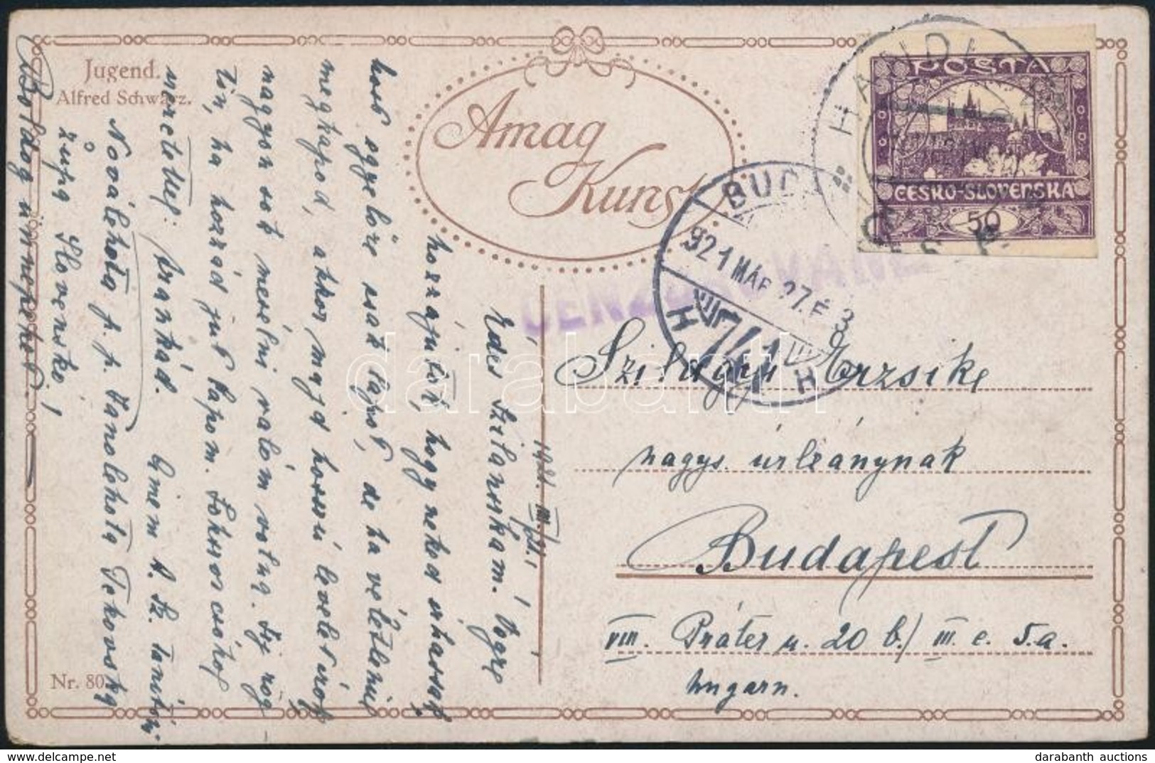 Csehszlovákia 1921 - Other & Unclassified