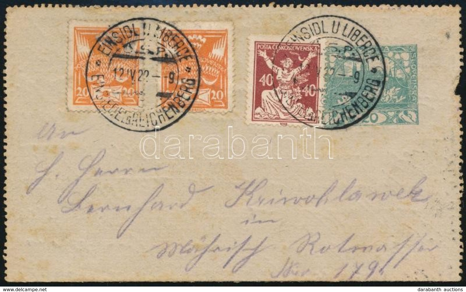 Csehszlovákia 1922 - Other & Unclassified