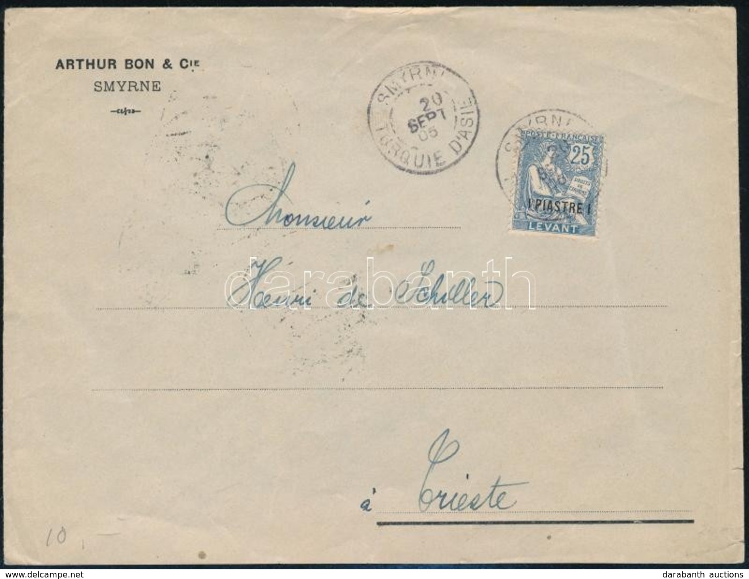 Francia Posta Levant 1905 - Andere & Zonder Classificatie