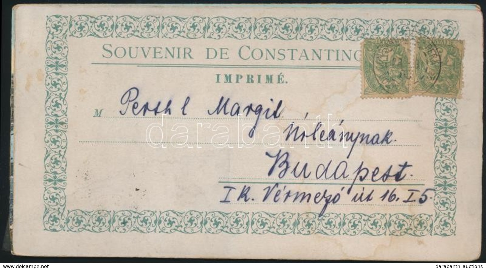 Francia Posta Levant 1905 - Andere & Zonder Classificatie