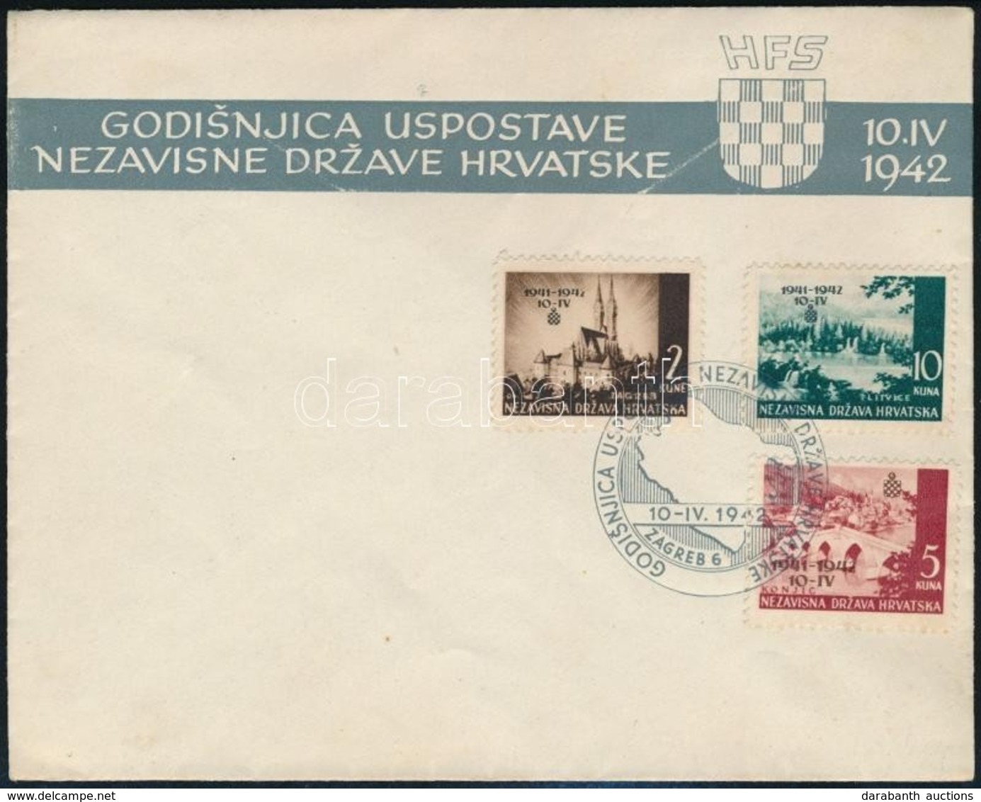 Horvátország  1942 - Andere & Zonder Classificatie