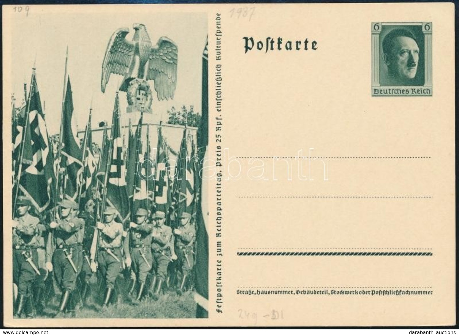Deutsches Reich 1937 - Andere & Zonder Classificatie
