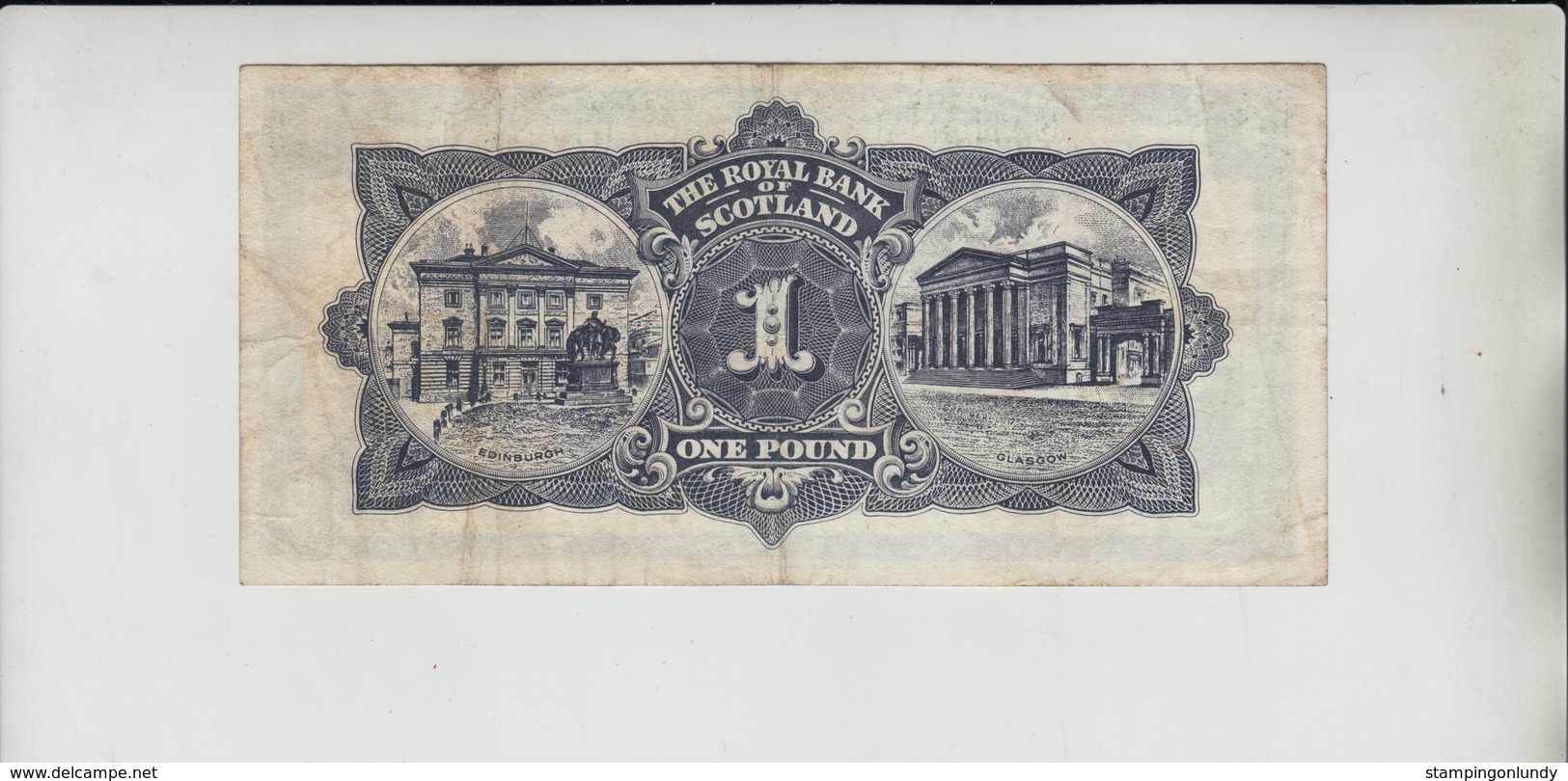 AB257. The Royal Bank Of Scotland £1 Banknote 1st May 1967 #CT652878  FREE UK P+P - 1 Pound