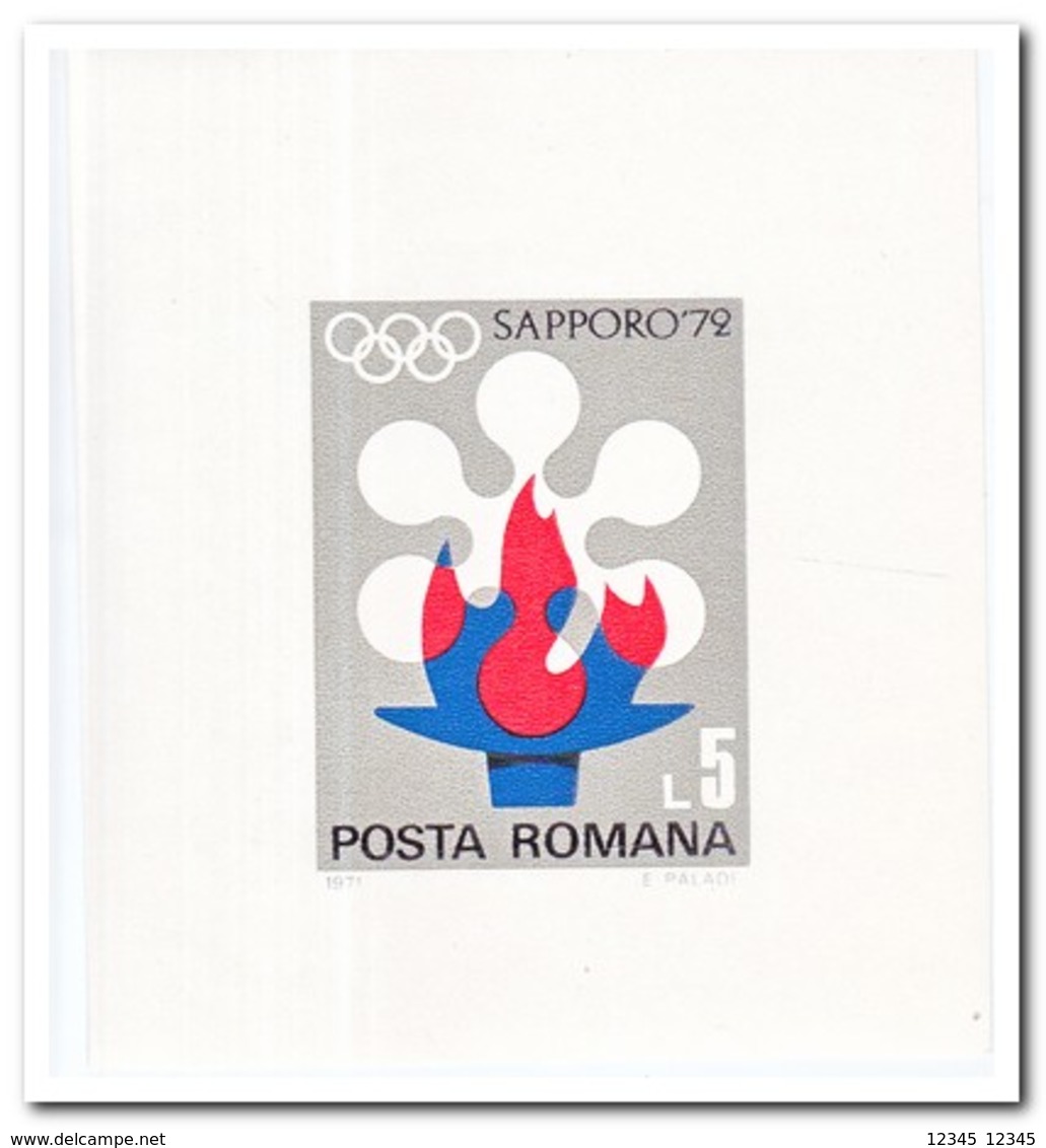 Roemenië 1971, Postfris MNH, Olympic Winter Games - Ongebruikt