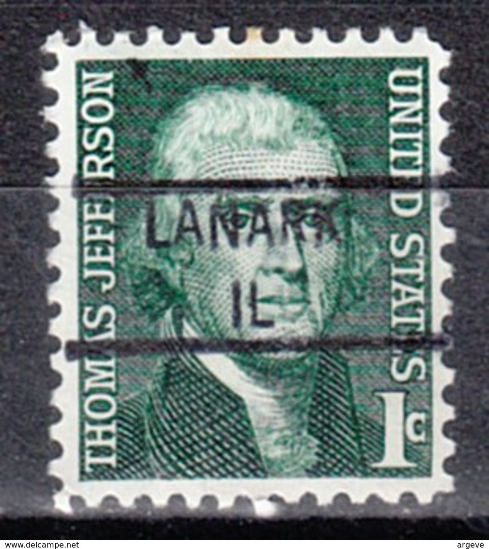 USA Precancel Vorausentwertung Preo, Locals Illinois, Lanark 841 - Precancels