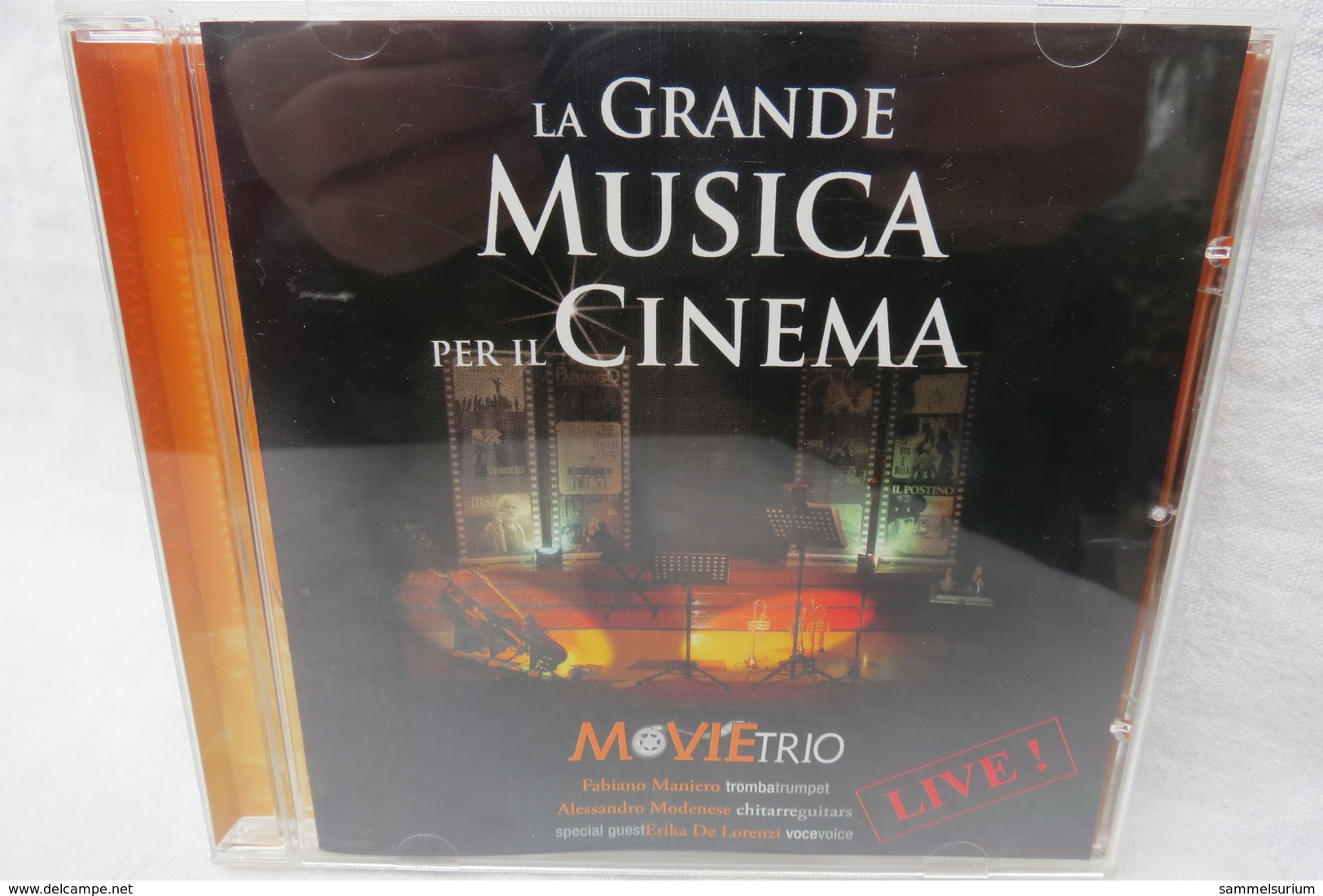 CD "MovieTrio" La Grande Musica Per Il Cinema, Live! - Filmmusik