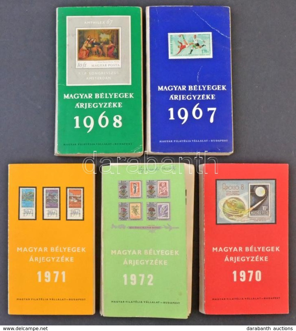 Magyar Bélyegek árjegyzéke 5 Klf Kiadás (1967, 1968, 1970, 1971, 1972) - Other & Unclassified