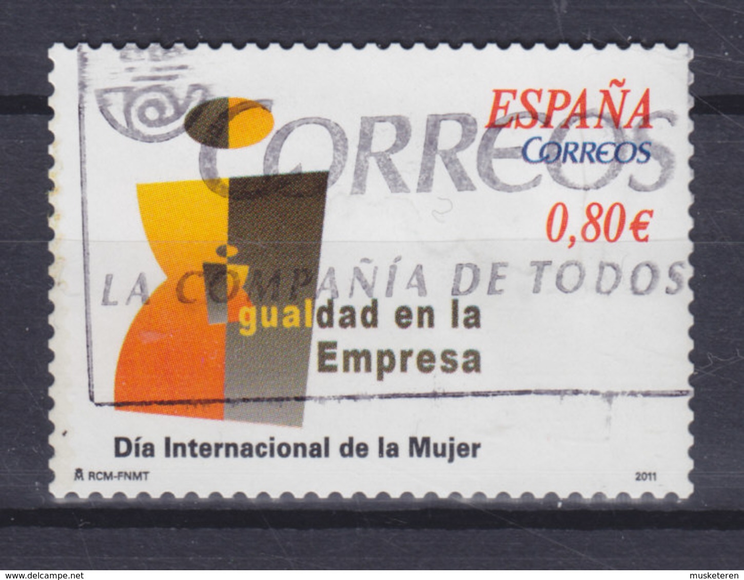 Spain 2011 Mi. 4595    0.80 € Internationales Tag Der Frau - Gebraucht