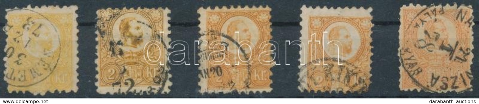 O 1871 5 Db Réznyomat 2kr - Other & Unclassified