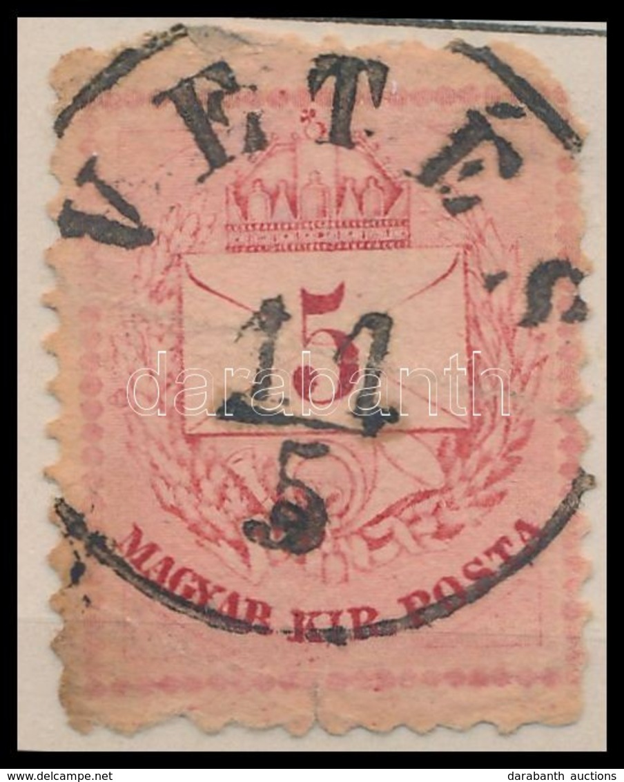 O 1874 5kr 'VETÉS' E2.2 (Gudlin 400 P) - Other & Unclassified