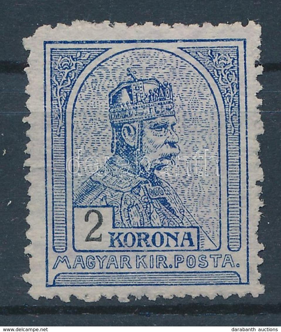 (*) 1909 Turul 2K (sarokfog Hiány / Missing Corner) - Other & Unclassified