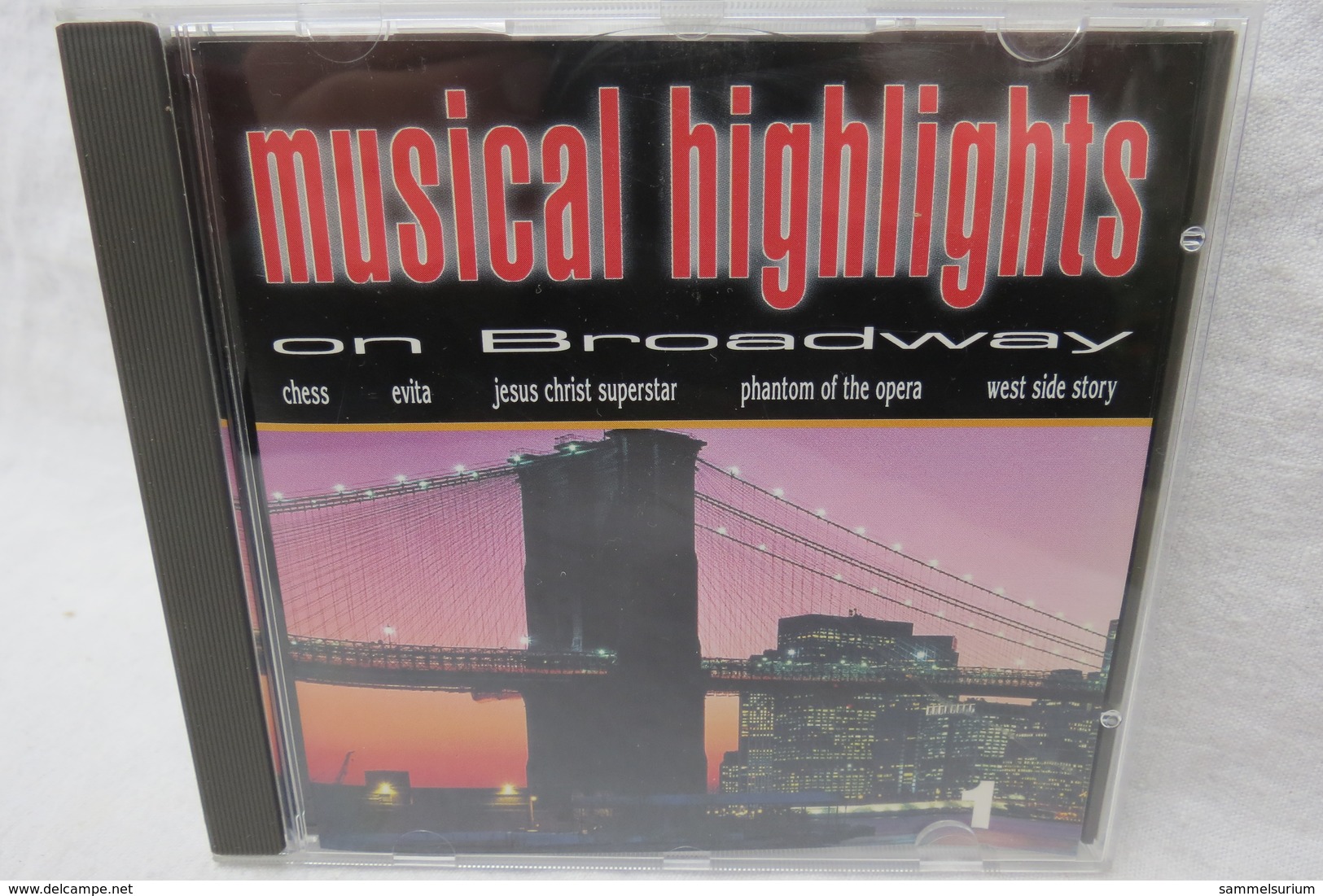 CD "Musical Highlights On Broadway" CD 1 - Musicals