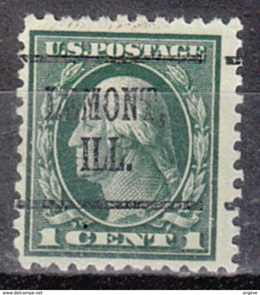 USA Precancel Vorausentwertung Preo, Locals Illinois, Lemont 219, Perf. 11x11 - Vorausentwertungen