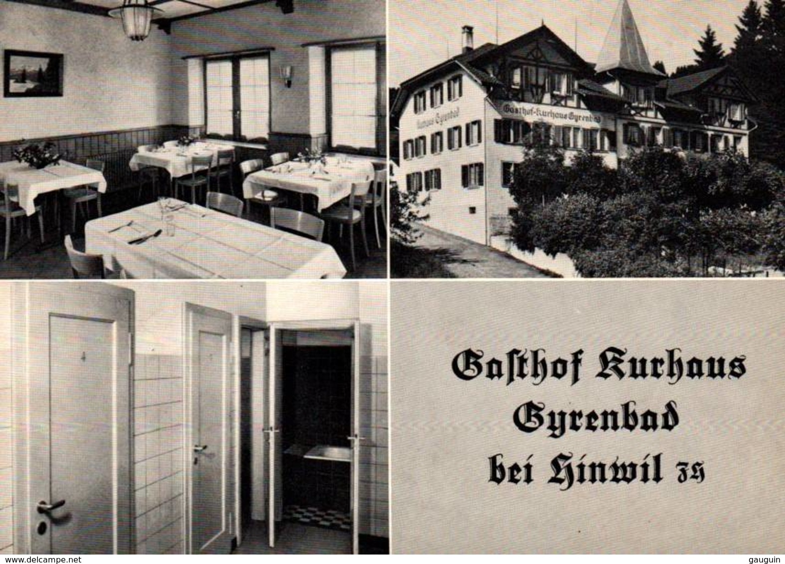 CPSM - HINWIL - Gasthof Und Kurhaus Gyrenbad  ... - Other & Unclassified