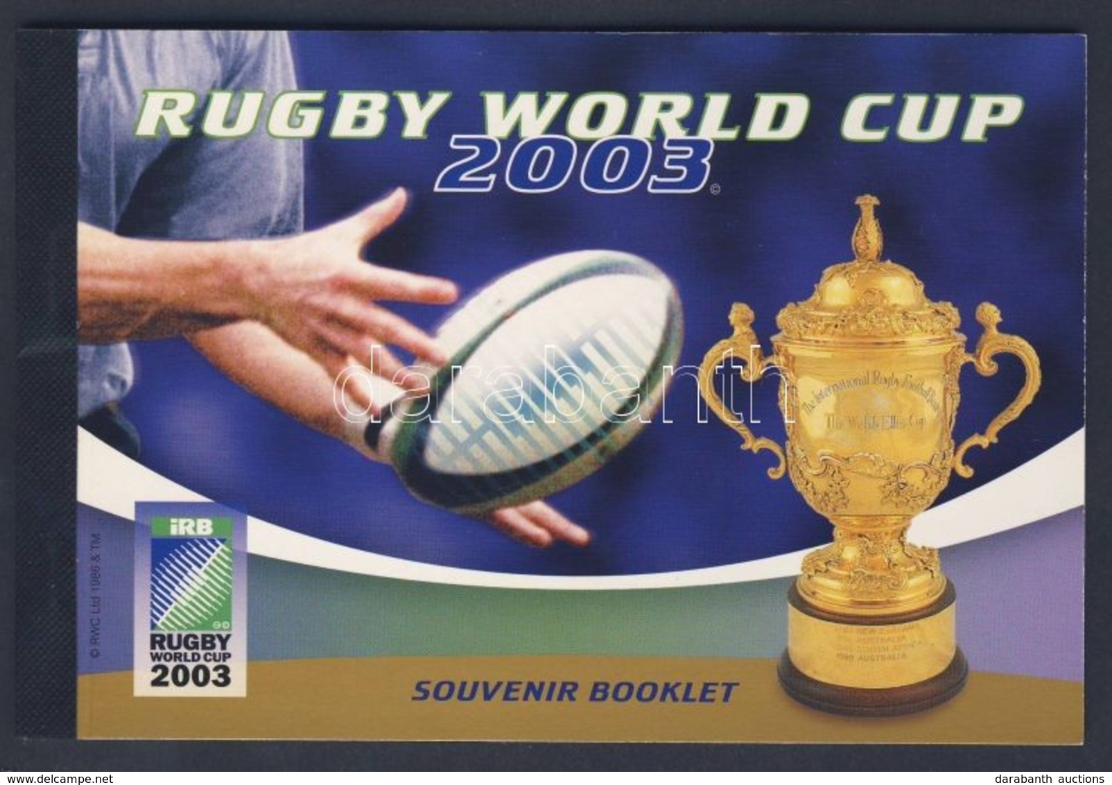 ** 2003 Rugby Világbajnokság, Bélyegfüzet Mi 174 - Autres & Non Classés