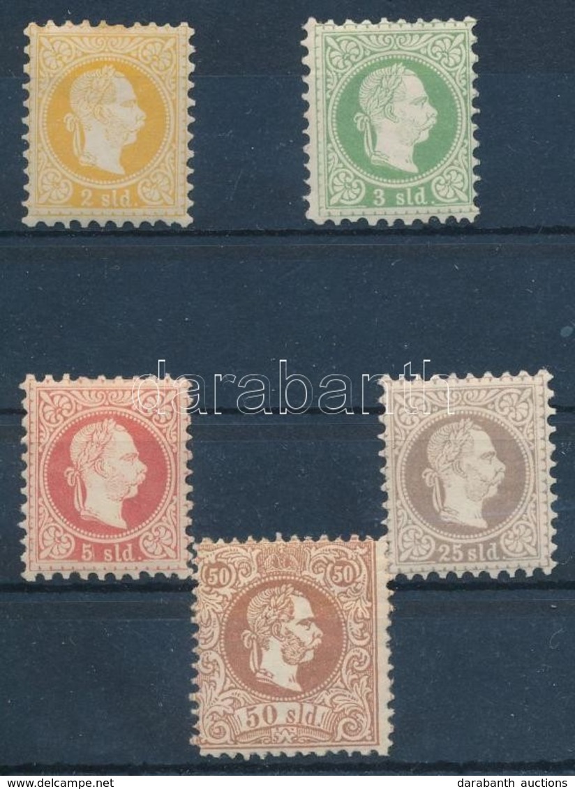 ** * 1867 2sld, 3sld, 5sld, 25sld, 50sld - Other & Unclassified