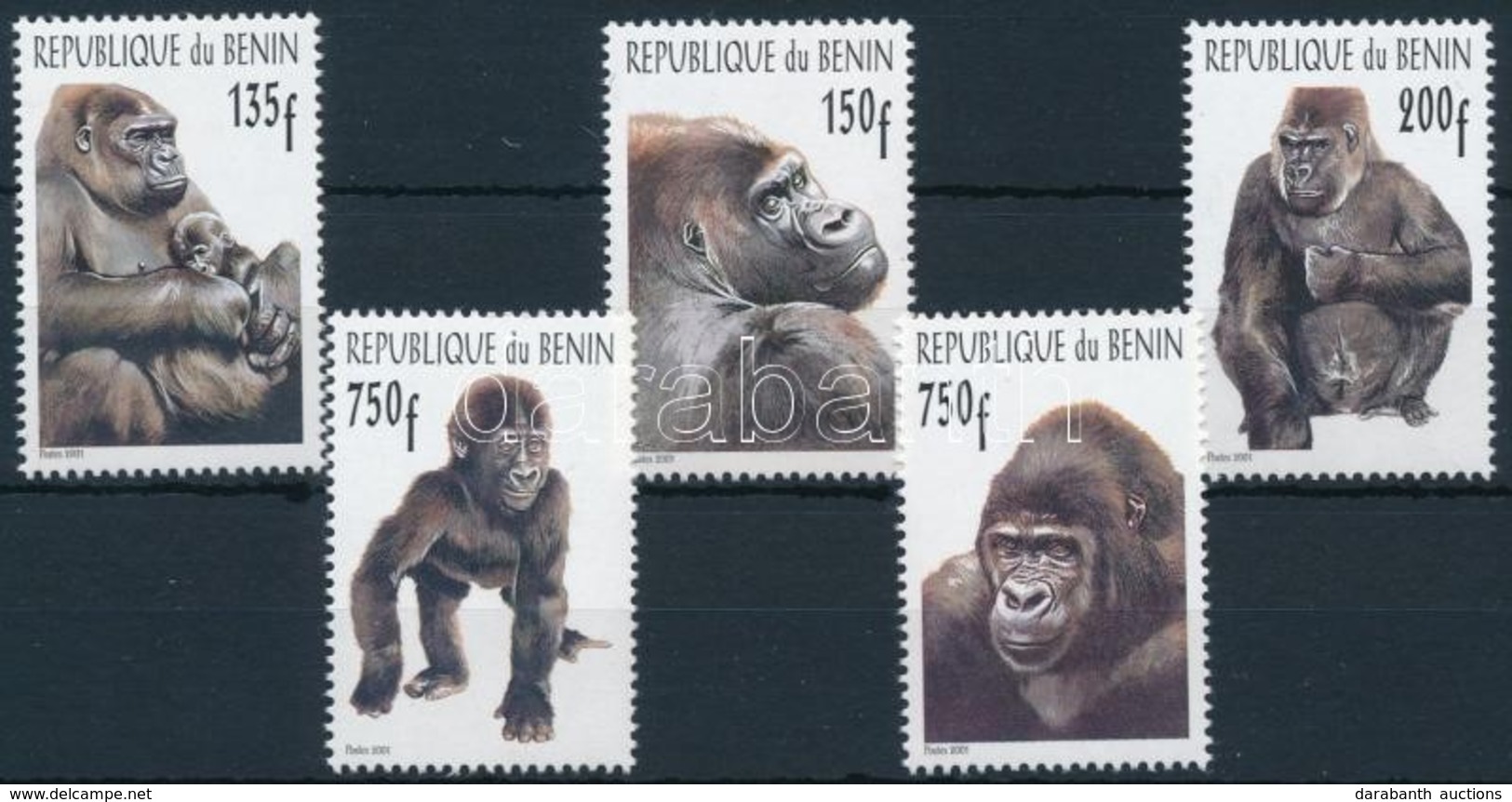 ** 2001 Gorilla Sor Mi 1327 - Autres & Non Classés