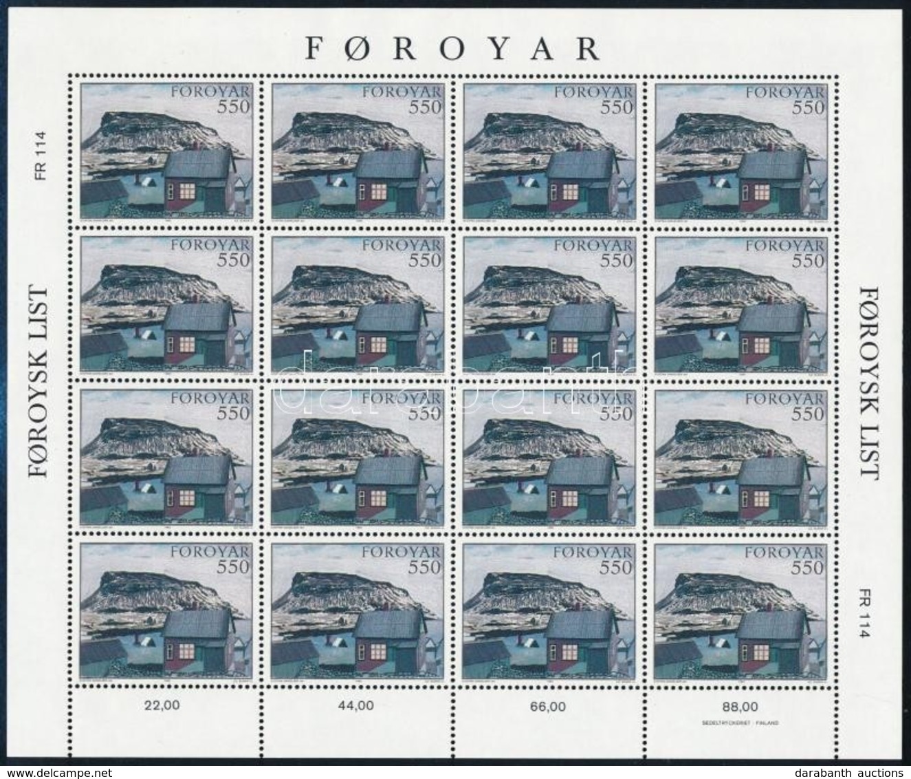 ** 1985 Festmények Kisívsor Mi 118-120 - Andere & Zonder Classificatie