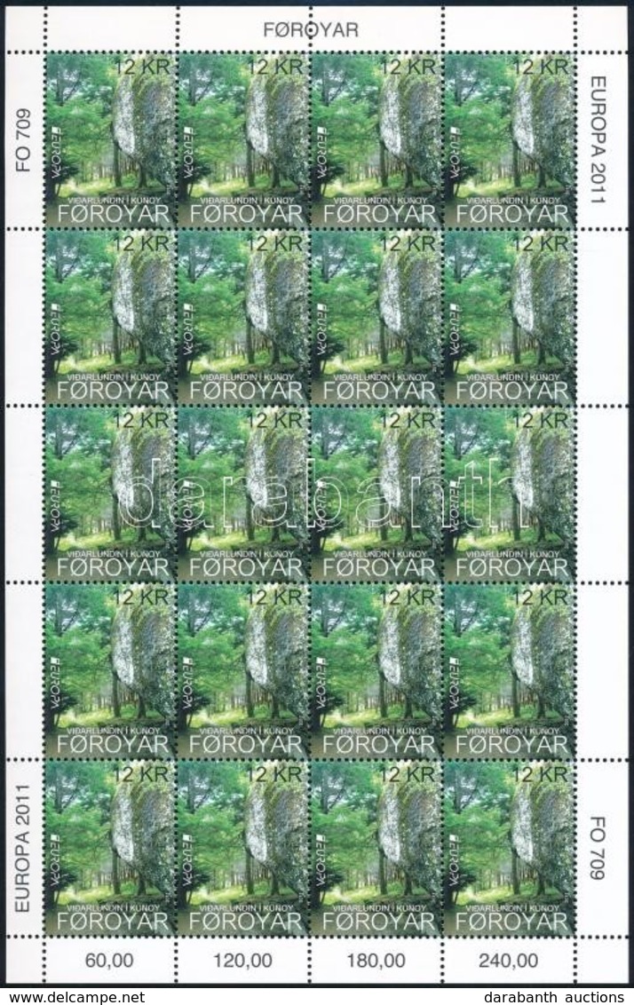 ** 2011 Europa CEPT Erdők Kisívsor Mi 722-723 - Andere & Zonder Classificatie