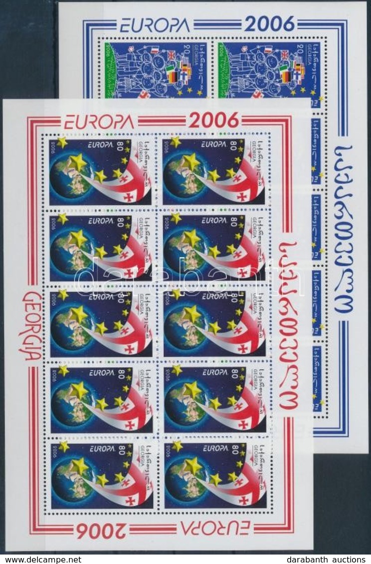 ** 2006 Europa CEPT, Integráció Kisív Sor Mi 515-516 - Andere & Zonder Classificatie