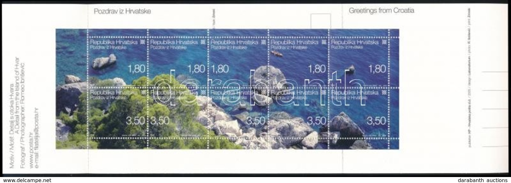 ** 2005 Üdvözlet Bélyegfüzet,
'Greetings Stamp Booklet
MH 16 - Autres & Non Classés