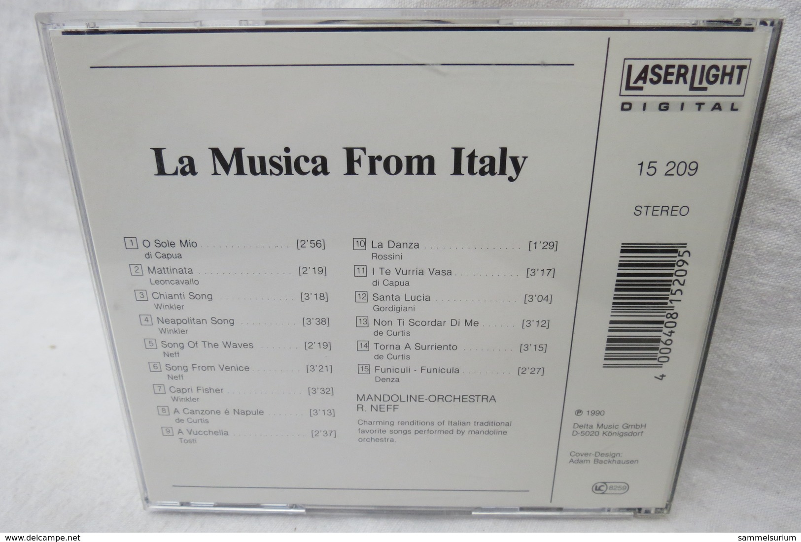 CD "La Musica From Italy" - Autres - Musique Italienne