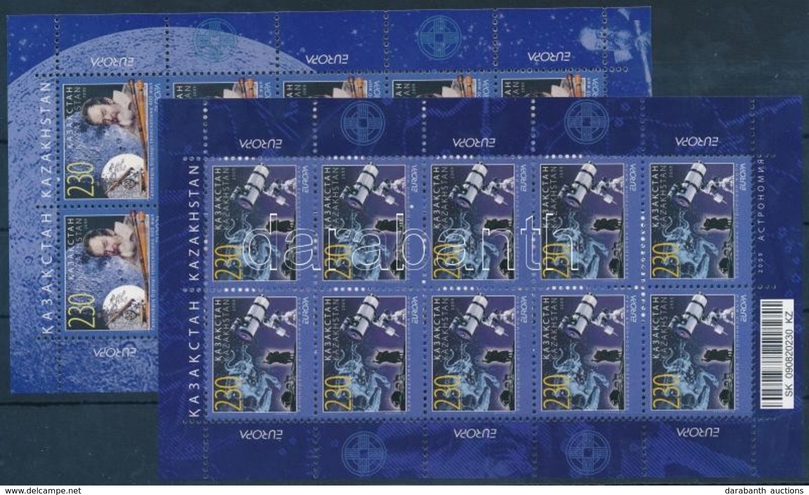 ** 2009 Europa CEPT Csillagászat Kisívsor Mi 641-642 - Andere & Zonder Classificatie