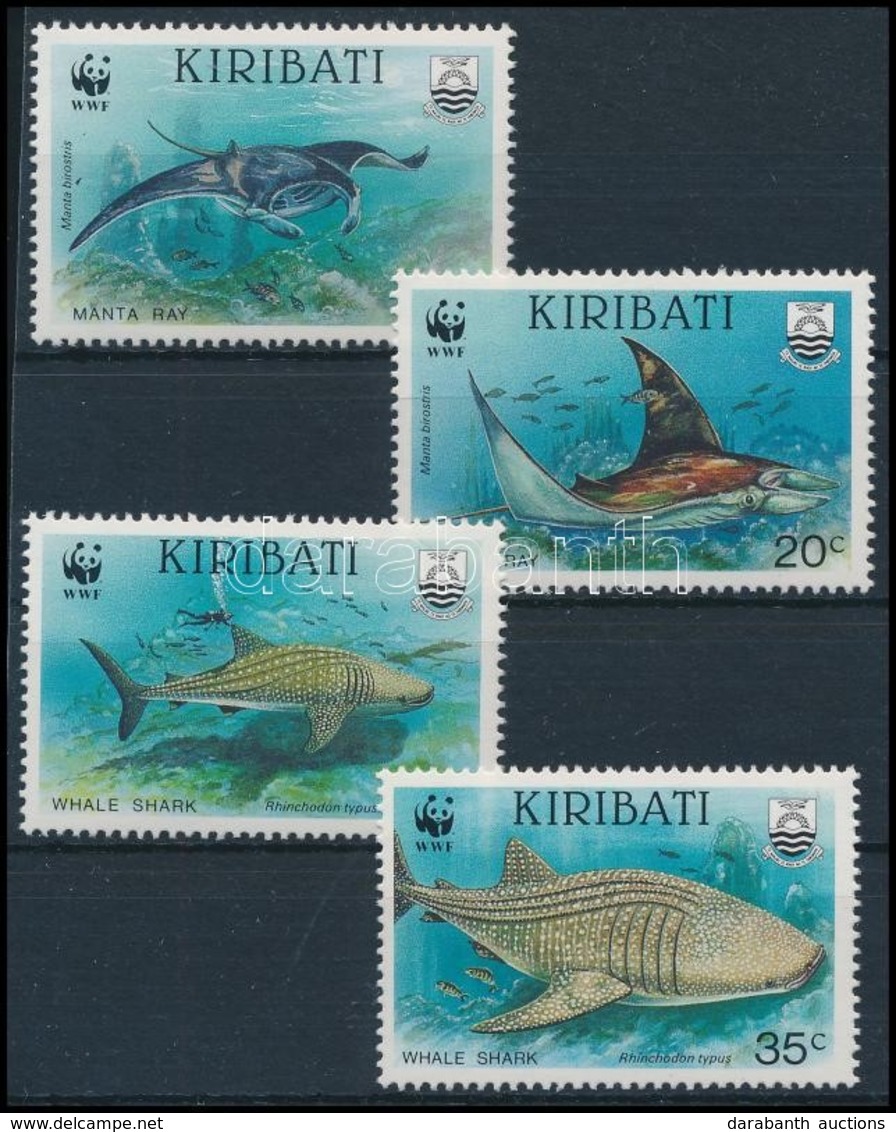 ** 1991 WWF: Tengeri állatok Sor,
WWF: Sea Animals Set
Mi 566-569 - Andere & Zonder Classificatie