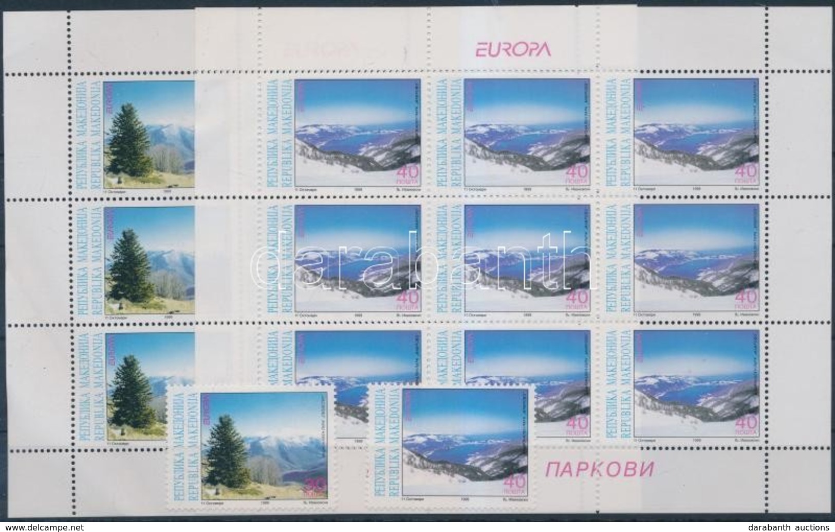 ** 1999 Europa CEPT Sor + Kisívsor Mi 162-163 - Other & Unclassified