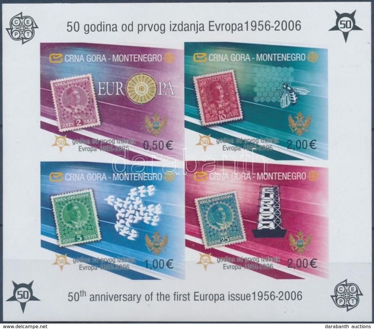 ** 2006 50 éves Az Europa CEPT Blokk Mi 3 - Andere & Zonder Classificatie
