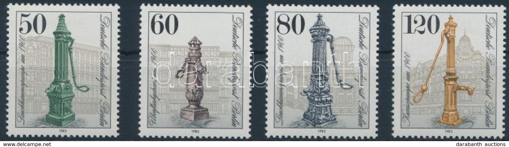 ** 1983 Utcai Csapok Sor,
Utcai Csapok Set
Mi 689-692 - Andere & Zonder Classificatie