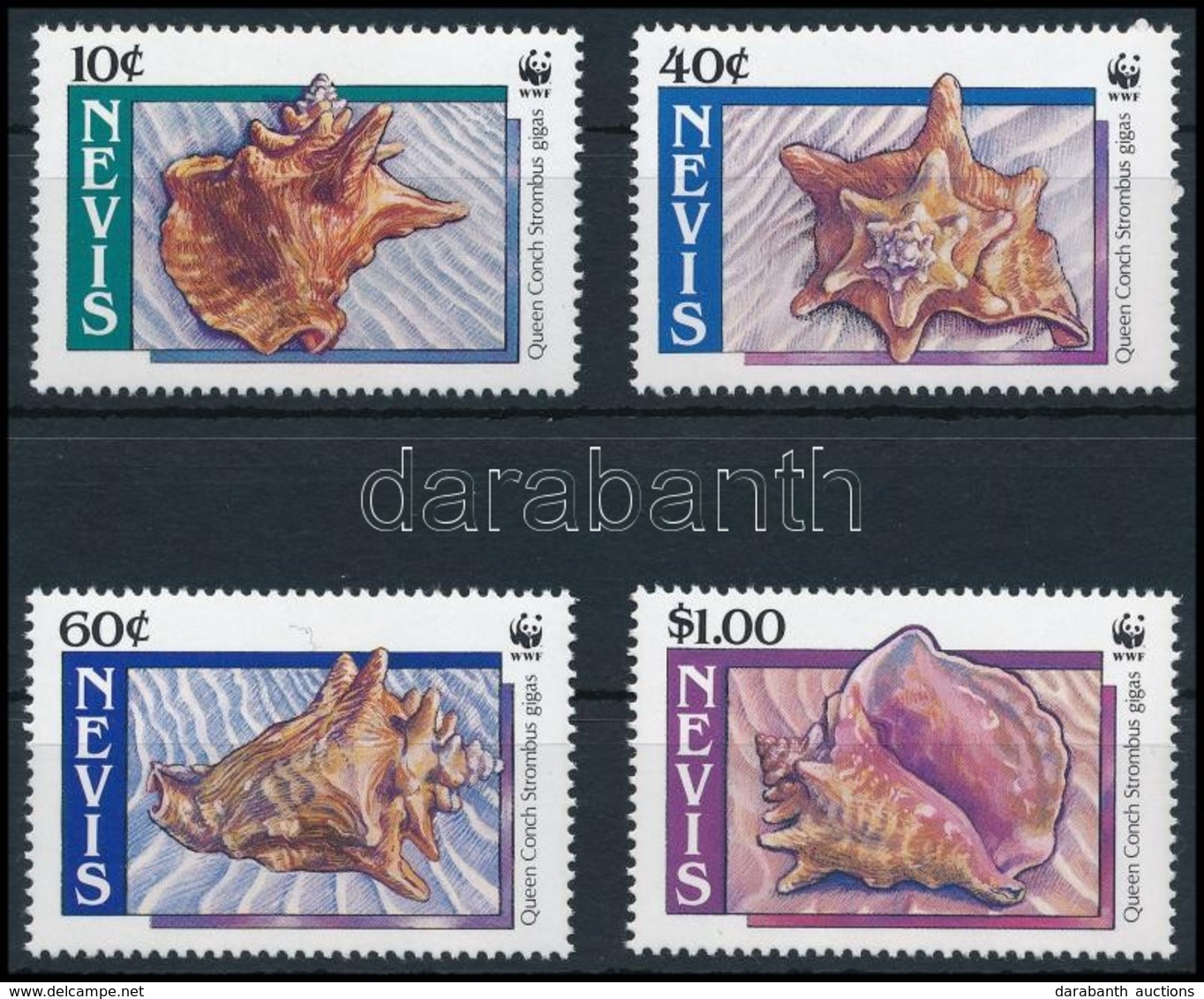 ** 1990 Kagyló Sor,
Shell Set
Mi 523-526 - Autres & Non Classés