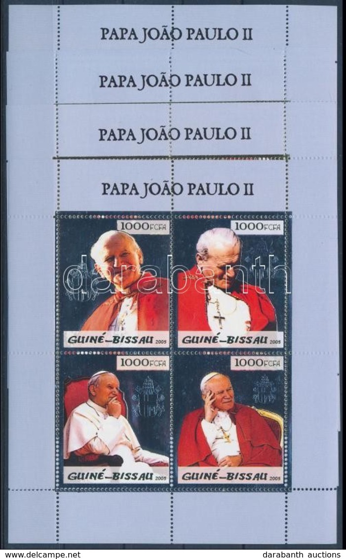 ** 2005 II. János Pál Pápa Halála Kisívsor Mi 2976-2991 - Other & Unclassified