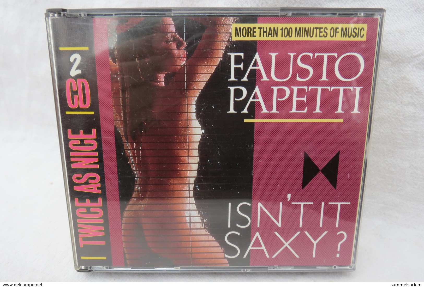 2 CDs "Fausto Papetti" Isn't It Saxy? - Instrumental