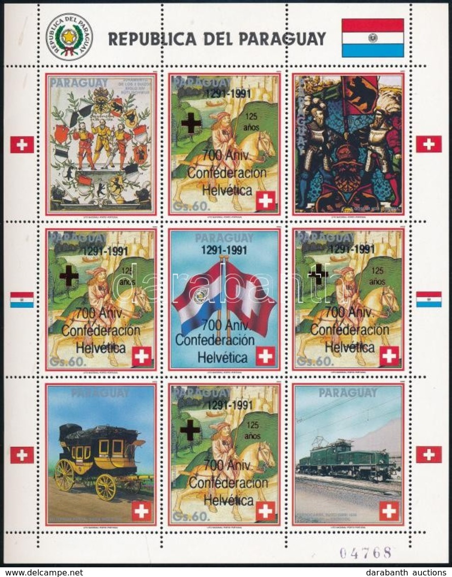 ** 1991 Vöröskereszt Kisív,
Red Cross Minisheet
Mi 4520 - Other & Unclassified