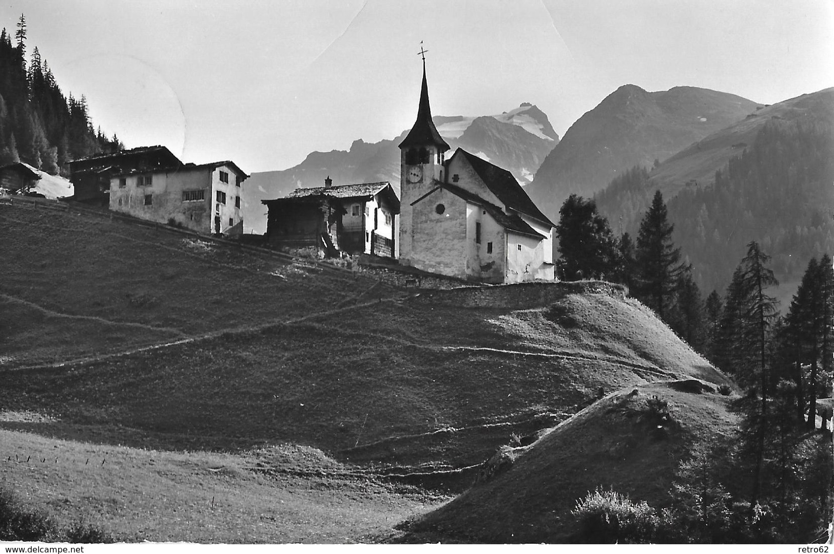 BINN → Ein Kleines Dörfchen (ca.150 Einwohner) Im Bezirk Goms Anno 1937 - Goms