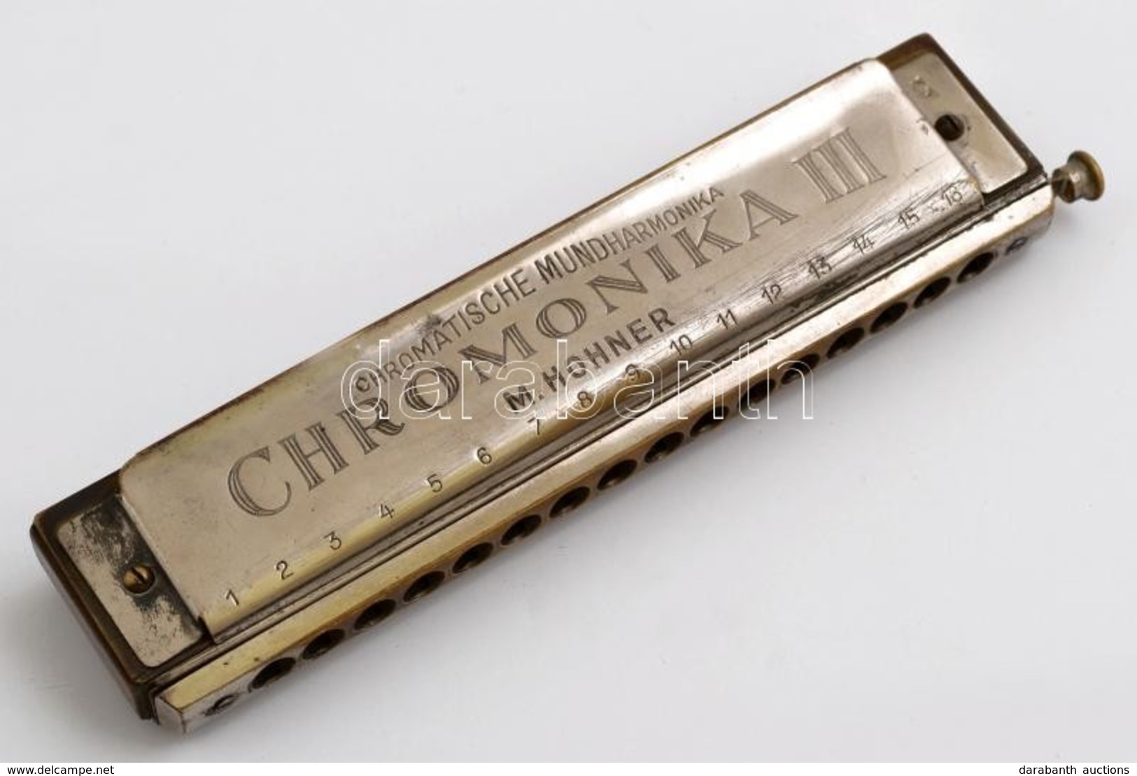 M. Hohner Chromonica Harmonika, Tokban, H: 18 Cm - Andere & Zonder Classificatie