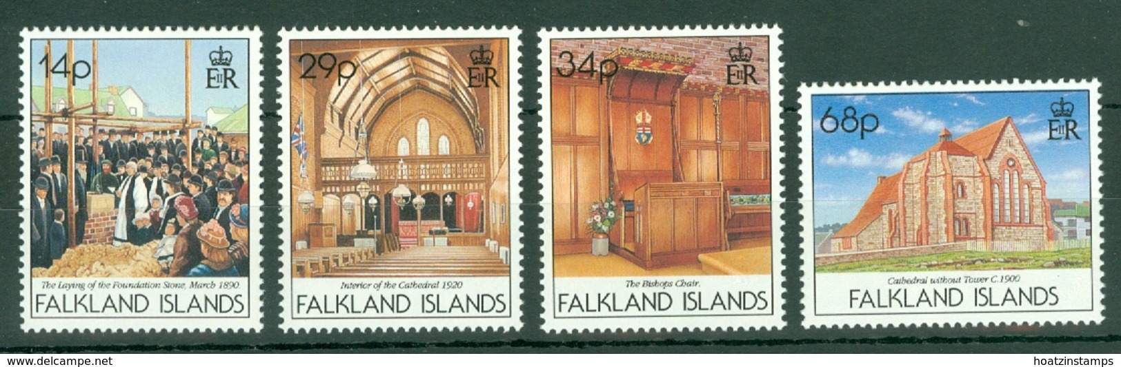 Falkland Is: 1992   Centenary Of Christ Church Cathedral   MNH - Falkland Islands