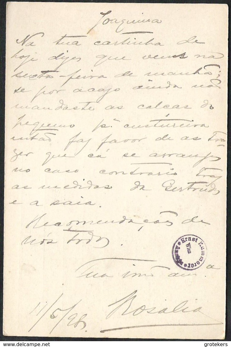 PORTUGAL 1898 Postal Stationery Mi. P 45 Vasco Da Gama 400 Jahre Seeweg Nach OstIndien - Postwaardestukken