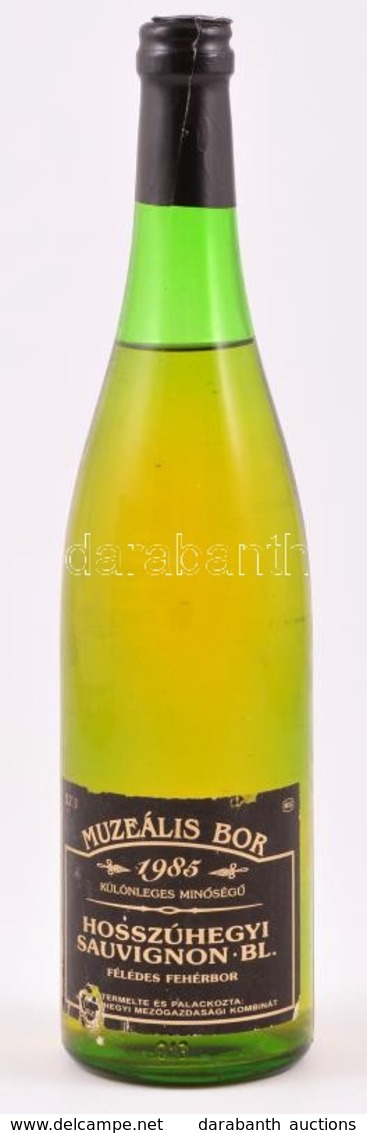 1985 Hosszúhegyi Sauvignon Blanc Bontatlan Palack Fehérbor - Other & Unclassified