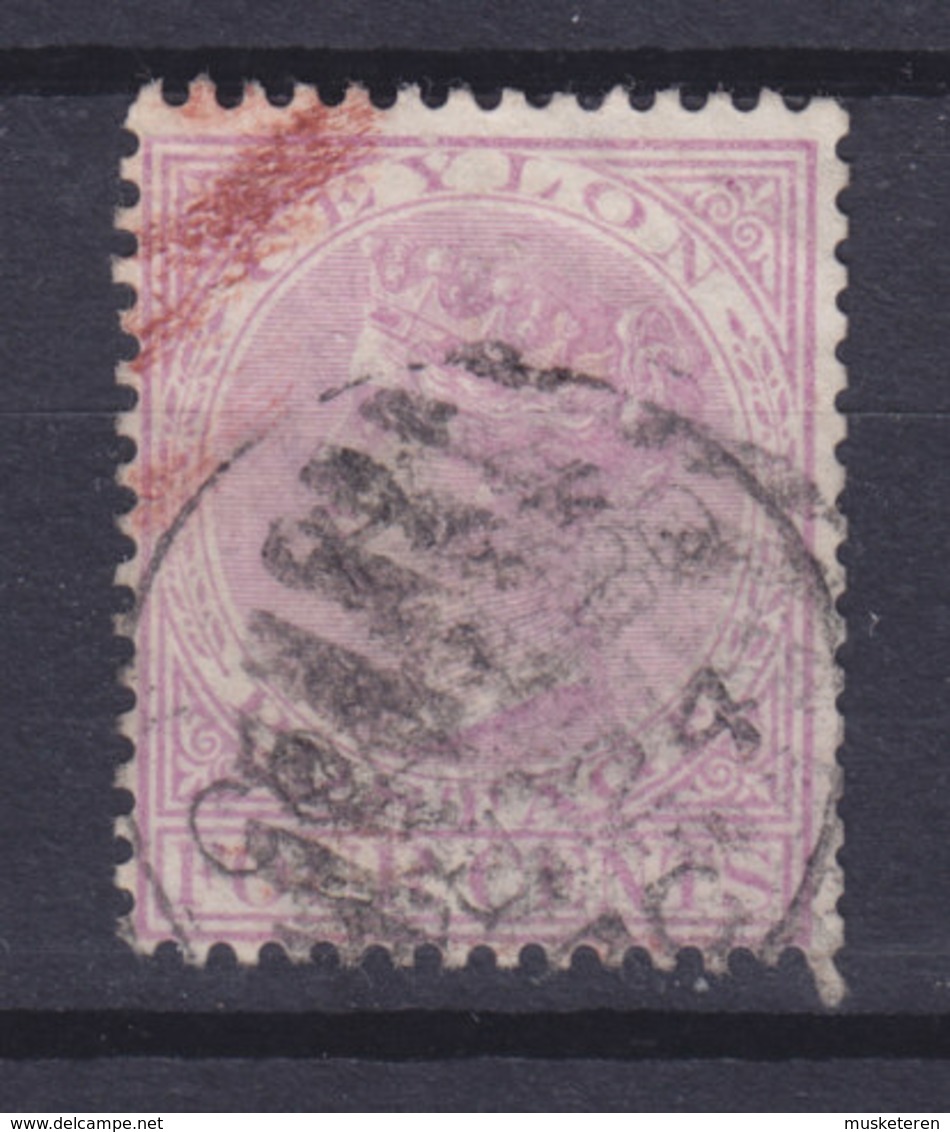 Ceylon 1880 Mi. 46 C     4c. Victoria Wmk. Crown CC - Ceylon (...-1947)