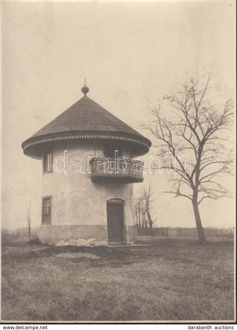 1907 Pestszentlőrinc Gloriette, Fotó, Hátulján Feliratozva, 23,5×17,5 Cm - Andere & Zonder Classificatie