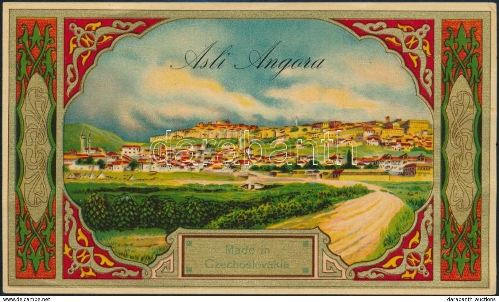 Asli Angora Litho Címke - Publicités