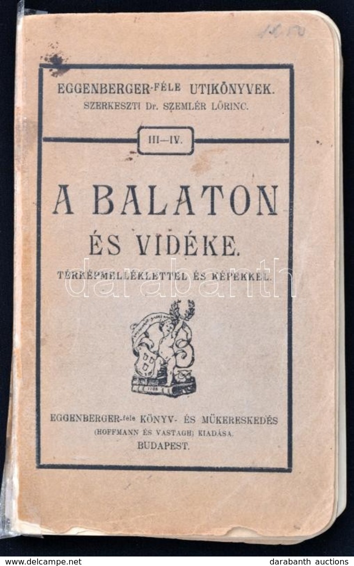 A Balaton és Vidéke. Térképmelléklettel és Képekkel.
Térképmelléklettel és Képekkel. Bp. (1909.) Eggenberger. 167 L.4 T. - Other & Unclassified