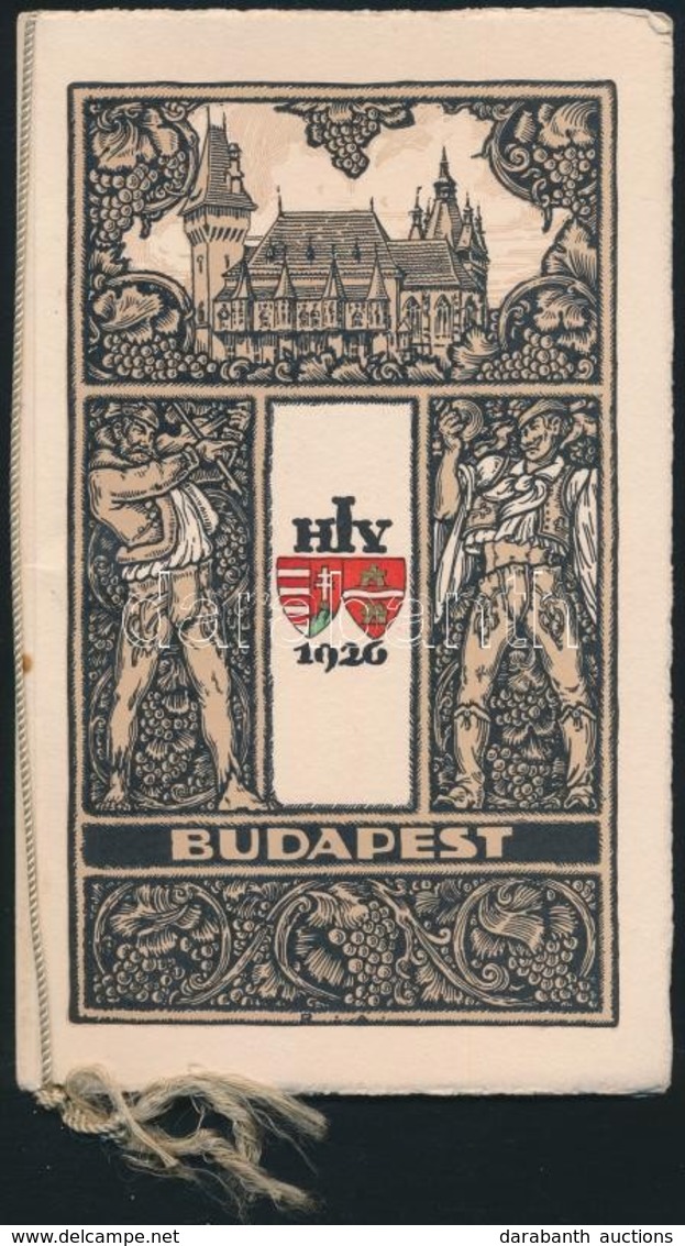 1926 Budapest, Szállodások Nemzetközi Egyesületének 2 Programfüzetei. Az Egyik Többnyelvű (francia-magyar-német) Program - Ohne Zuordnung