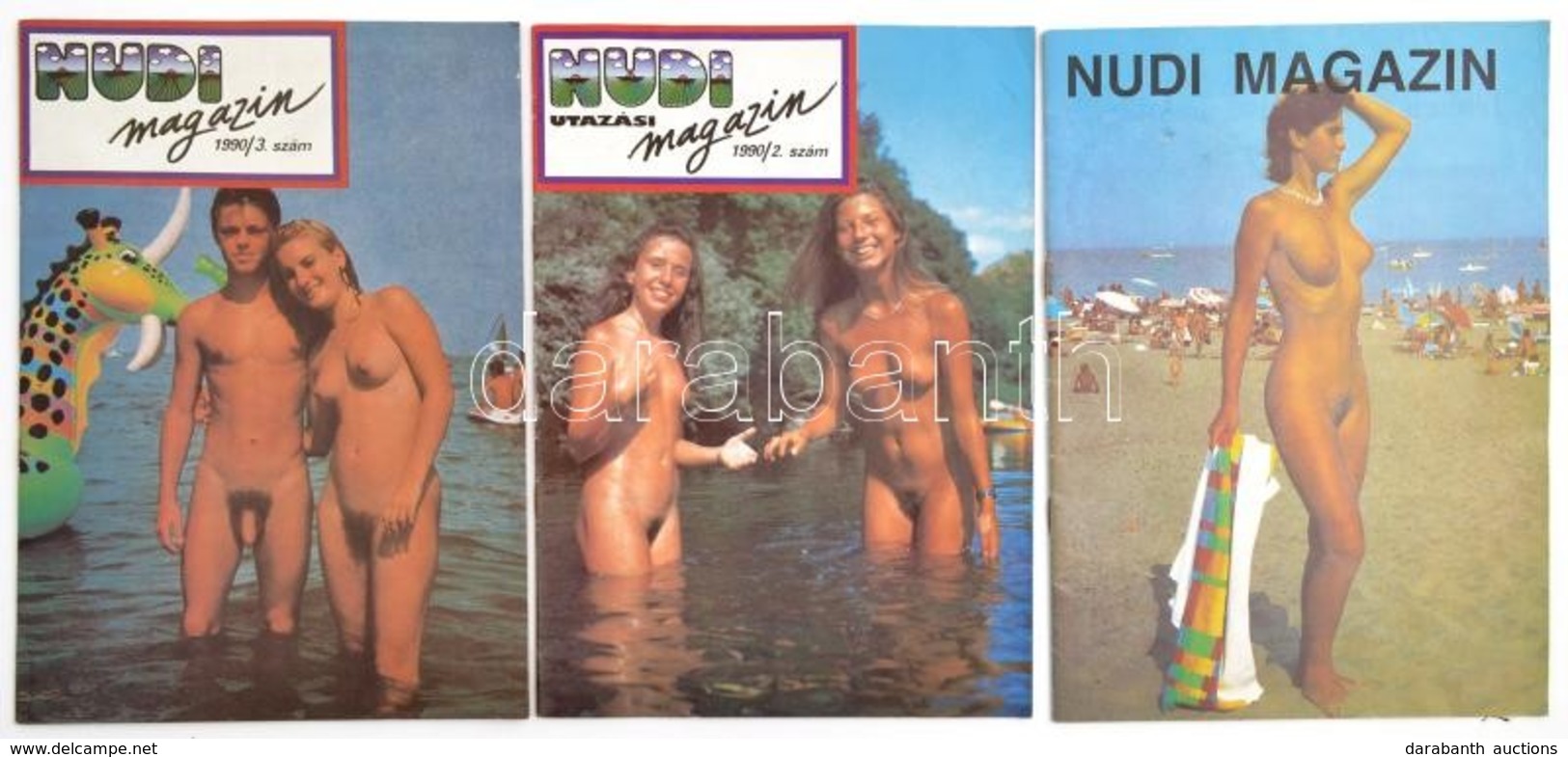 Cca 1989-1990 Nudi Magazin 3 Száma, Jó állapotban. - Zonder Classificatie