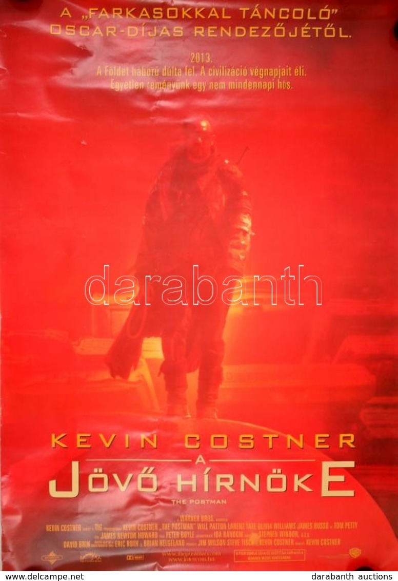 1997 A Jövő Hírnöke, Filmplakát, Egy Helyen Lyukas, 96x64 Cm. - Autres & Non Classés