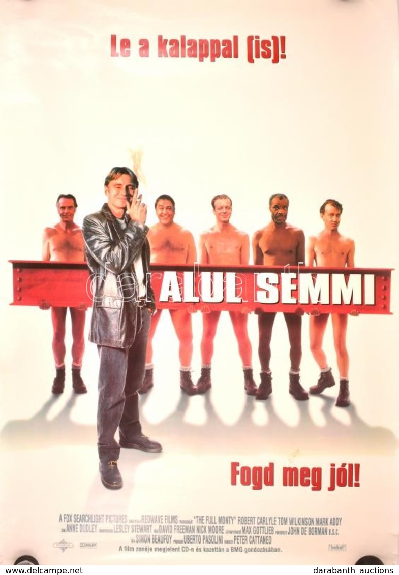 1997 Alul Semmi, Filmplakát, Szakadt, Kis Gyűrődésekkel, 96x67 Cm - Andere & Zonder Classificatie