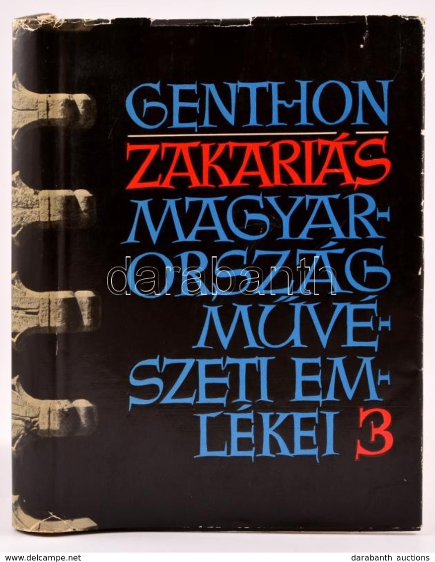 Genthon Zakariás: Magyarország Művészeti Emlékei. 3. Budapest. 161. Képzőművészeti Alap. Egészvászon Kötés, Kissé Szakad - Zonder Classificatie